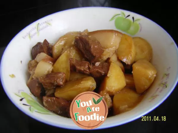 Braised-meat-with-potato-chips-in-original-flavor---very-detailed-version