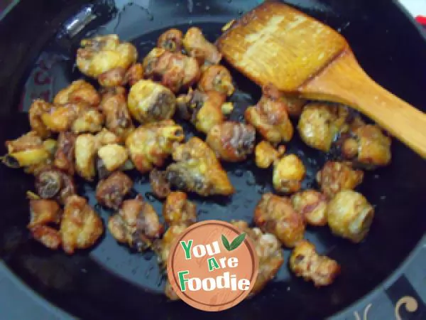 [three processes to easily make popular food] spicy chicken