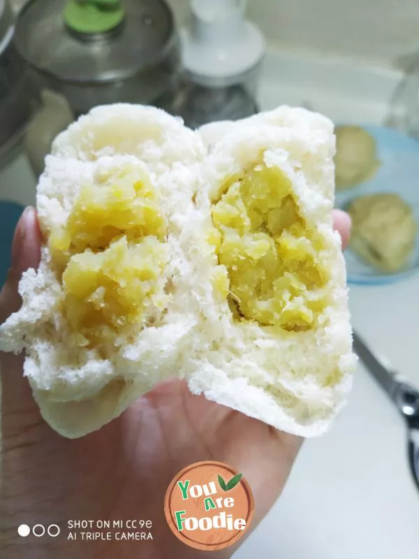 Yam sweet potato steamed bread