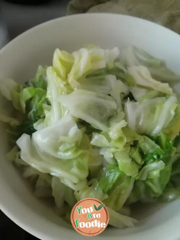 Stir fried cabbage