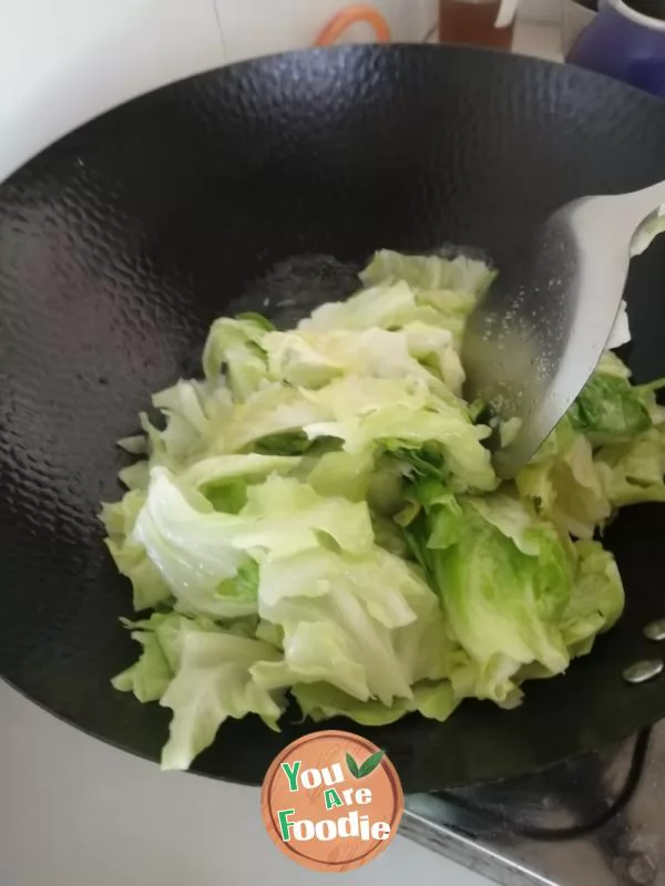 Stir fried cabbage