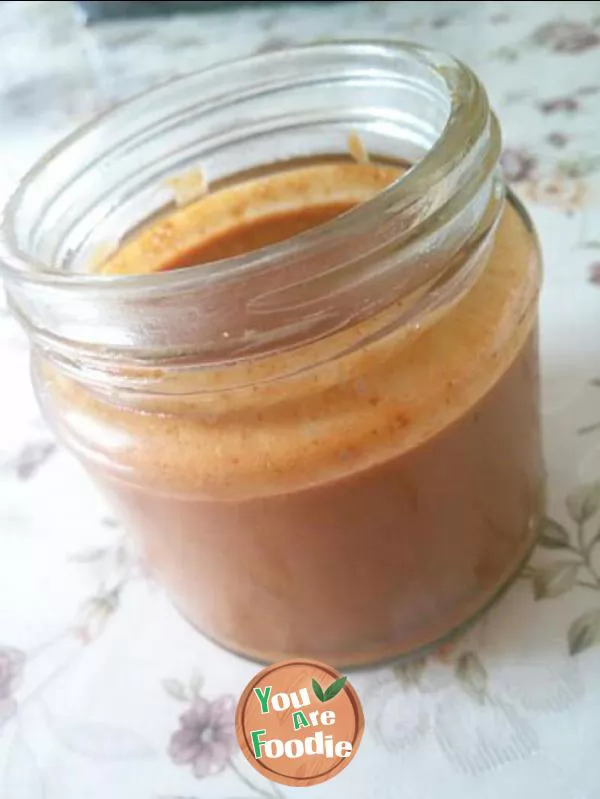 Peanut sesame paste