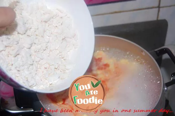 Tomato pimple soup
