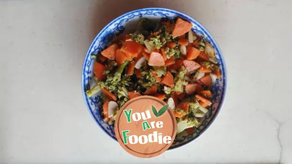 Carrot broccoli