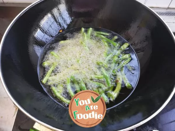 Stir fried beans