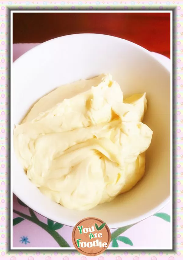 27 Hall's cooking diary -- Basic cream - 