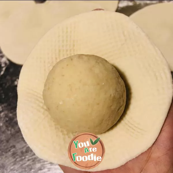 Steamed bread with flowers