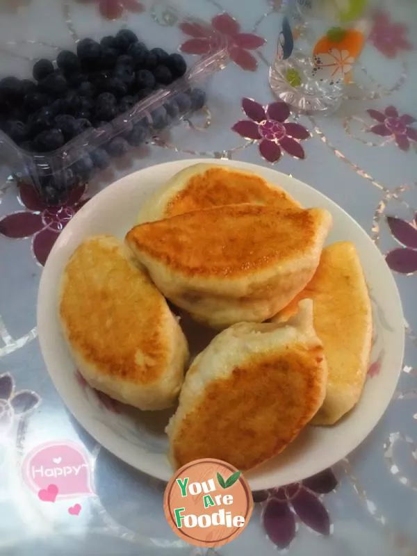 Fried Bun with kidney beans