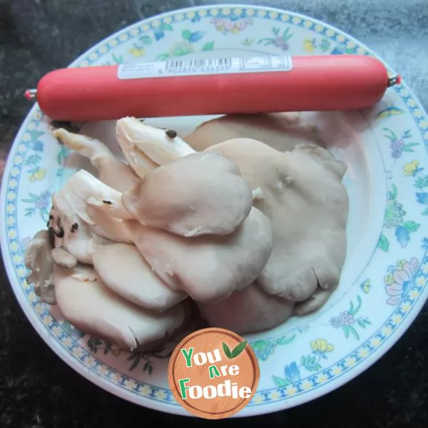 Ham and mushroom soup