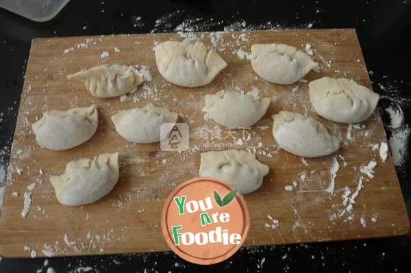 Dumplings in beef soup