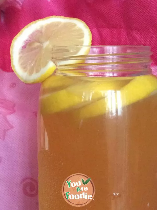 Lemon honey iced tea