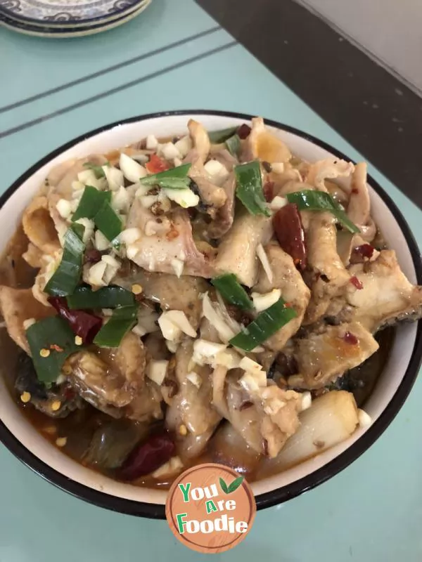 Sliced Fish in Hot Chili Oil