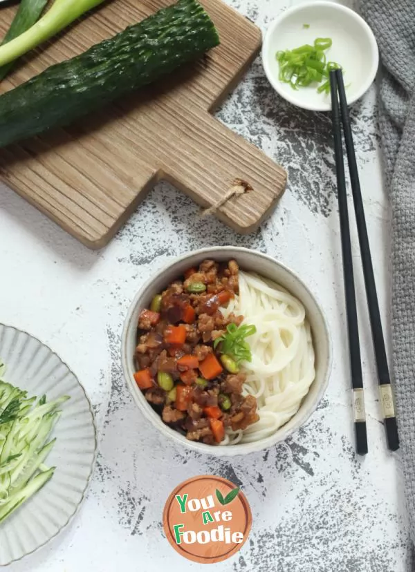 Noodles with Soy Bean Paste