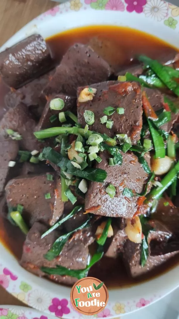 Spicy-fried-duck-blood