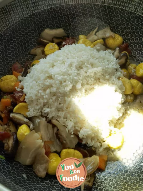 Braised Rice with Corn