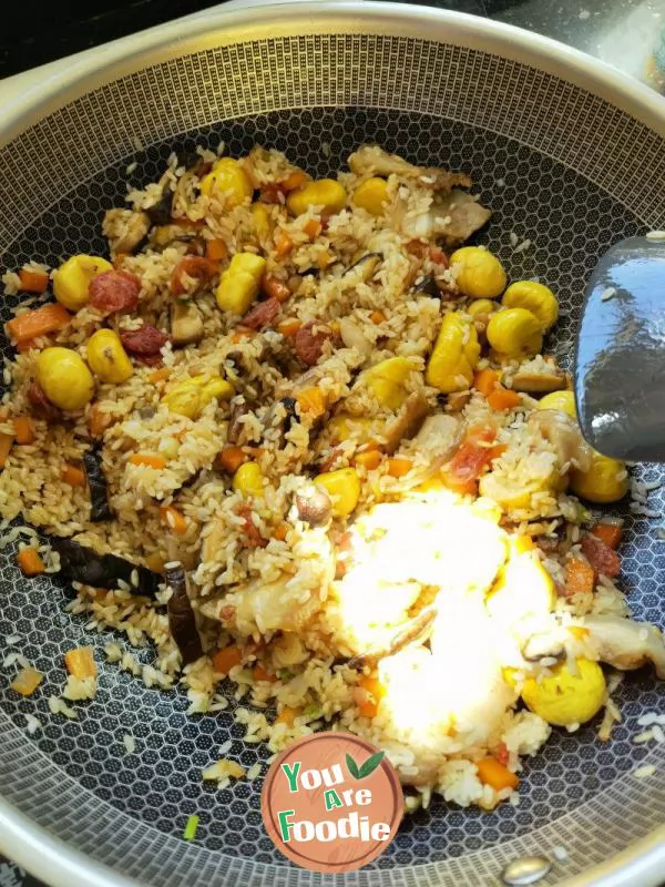 Braised Rice with Corn