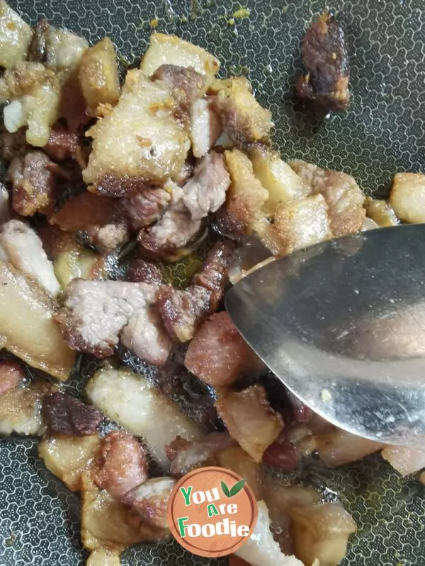 Braised Noodles with Pork, Beans and Potatoes