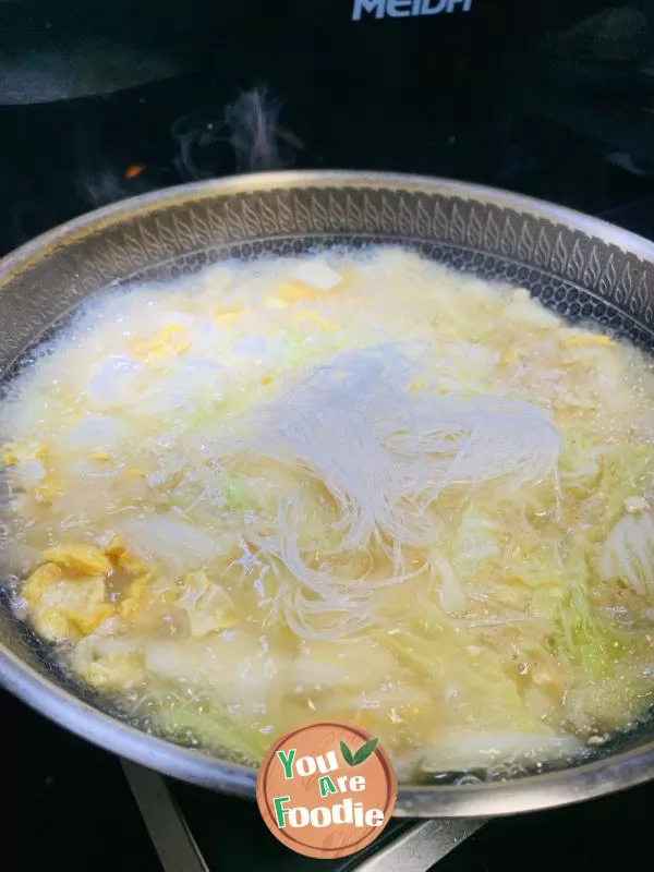 Chinese Cabbage and Tofu Soup