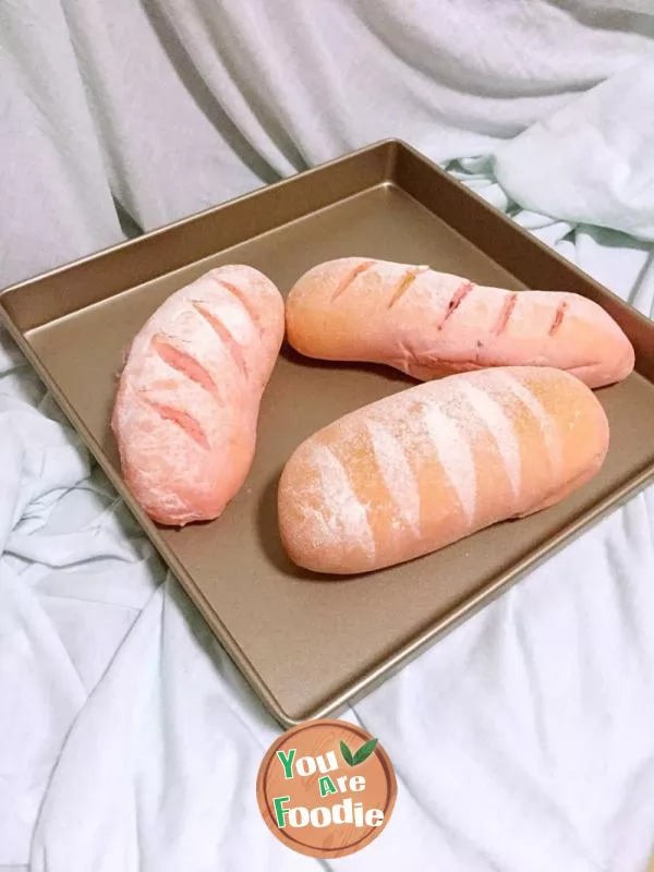 Strawberry soft bread