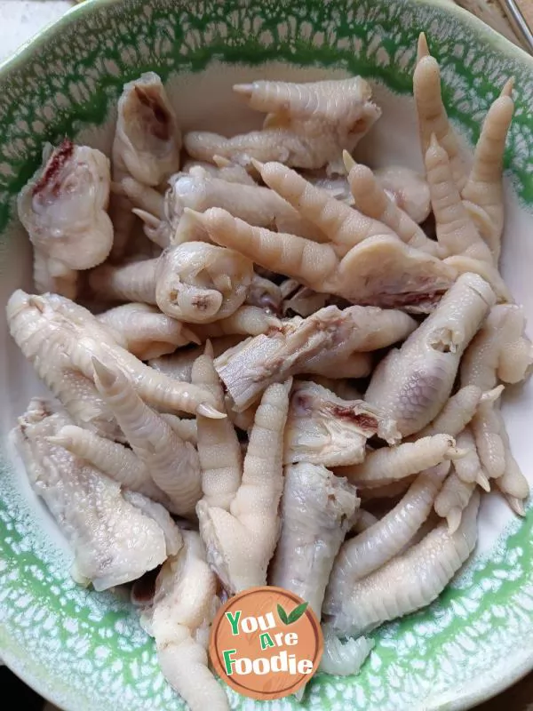 Chicken Feet with Sauce