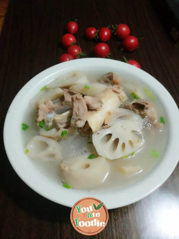 Meat-bone-lotus-root-soup