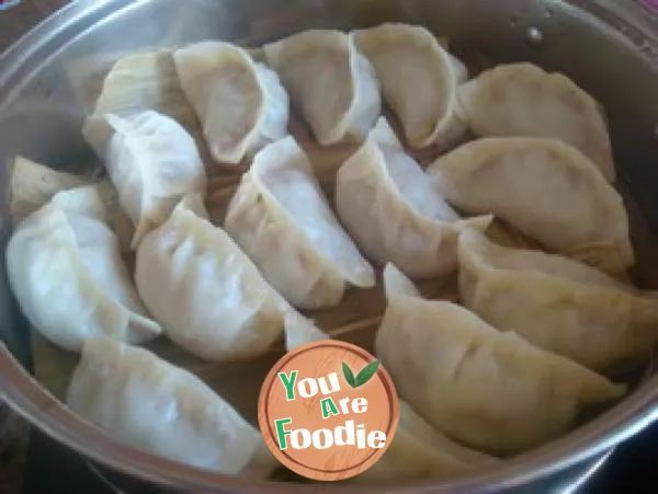 [pumpkin in love] steamed dumplings with pumpkin stuffing
