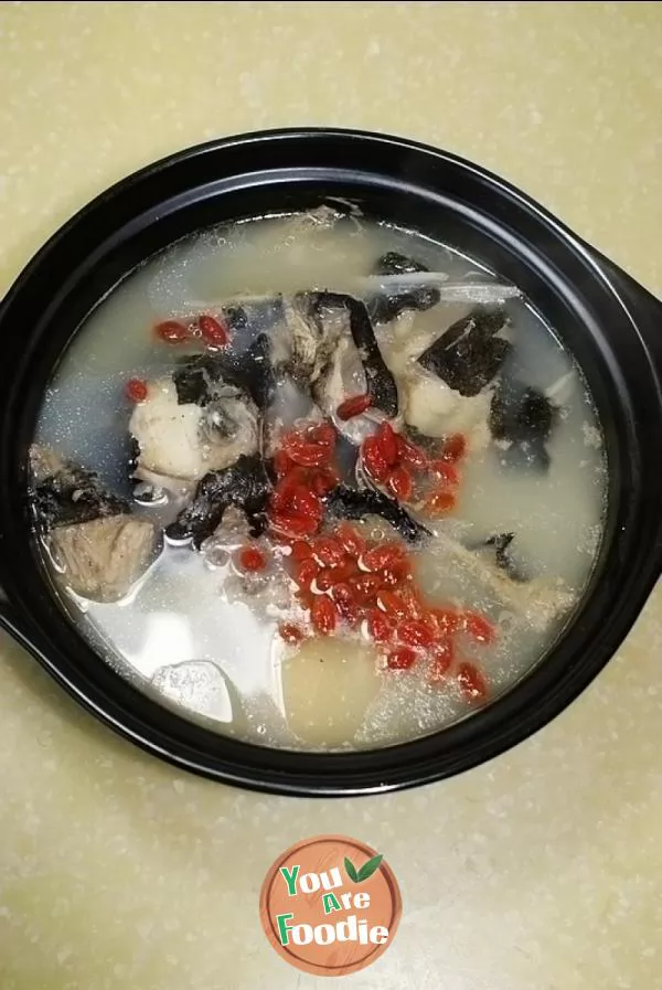 Spring Festival family banquet celebration hard dish series 7 ------ [milky white Ankang fish soup]