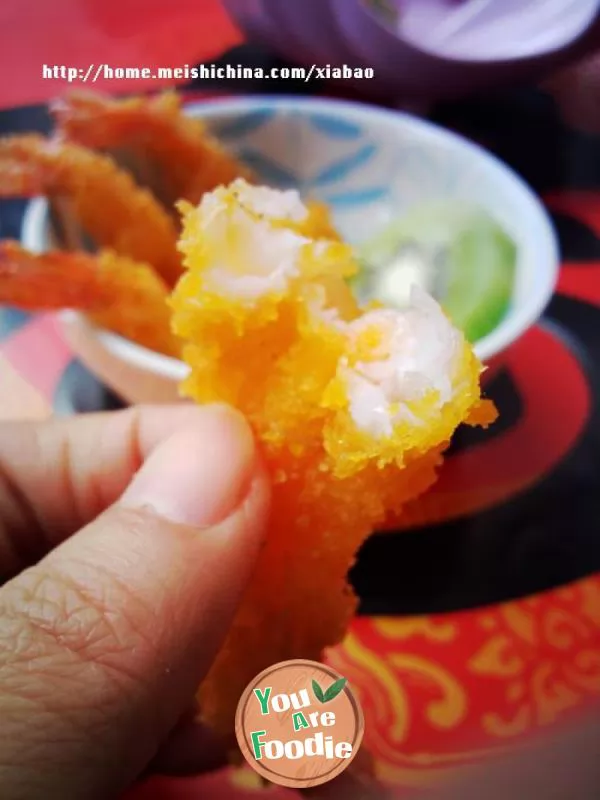 Fried shrimp tempura