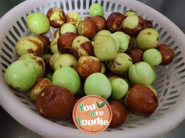 Steamed jujube