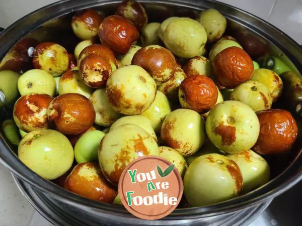 Steamed jujube