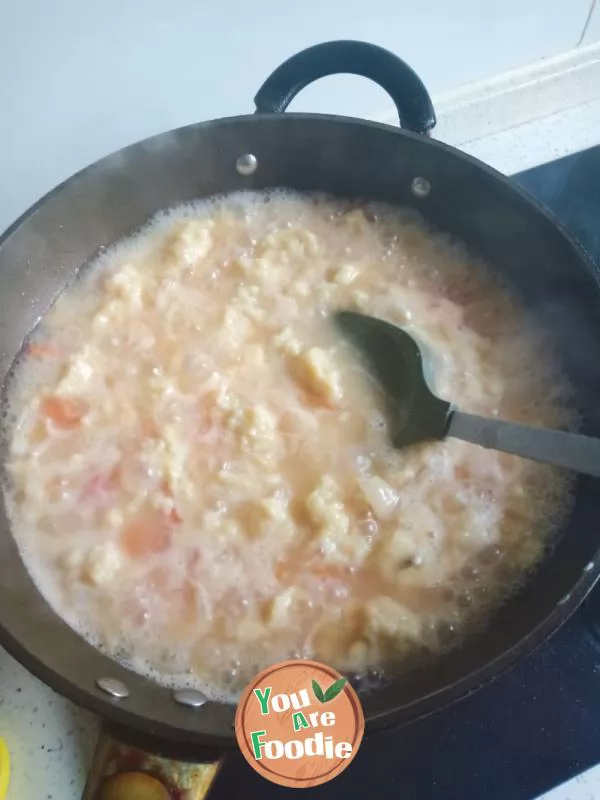 Delicious pimple soup