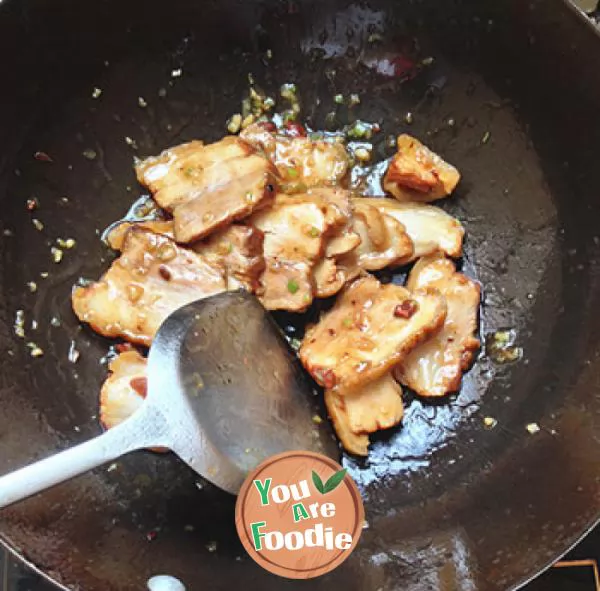 Braised Pork with Preserved Vegetable in Soya Sauce