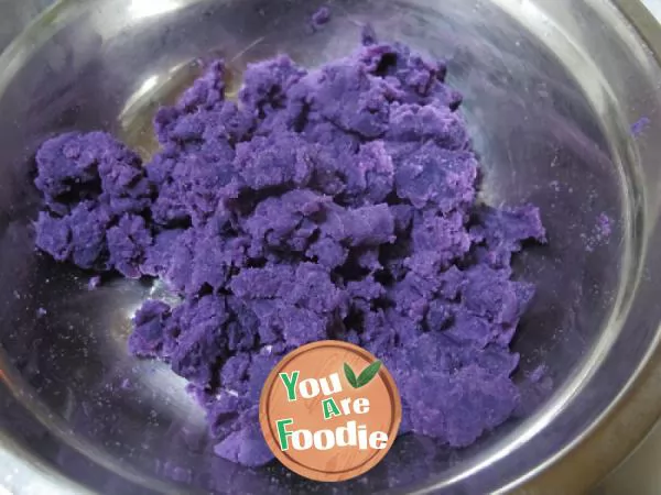 Purple potato meal bag