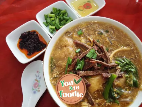 Hot and sour soup (home style version)