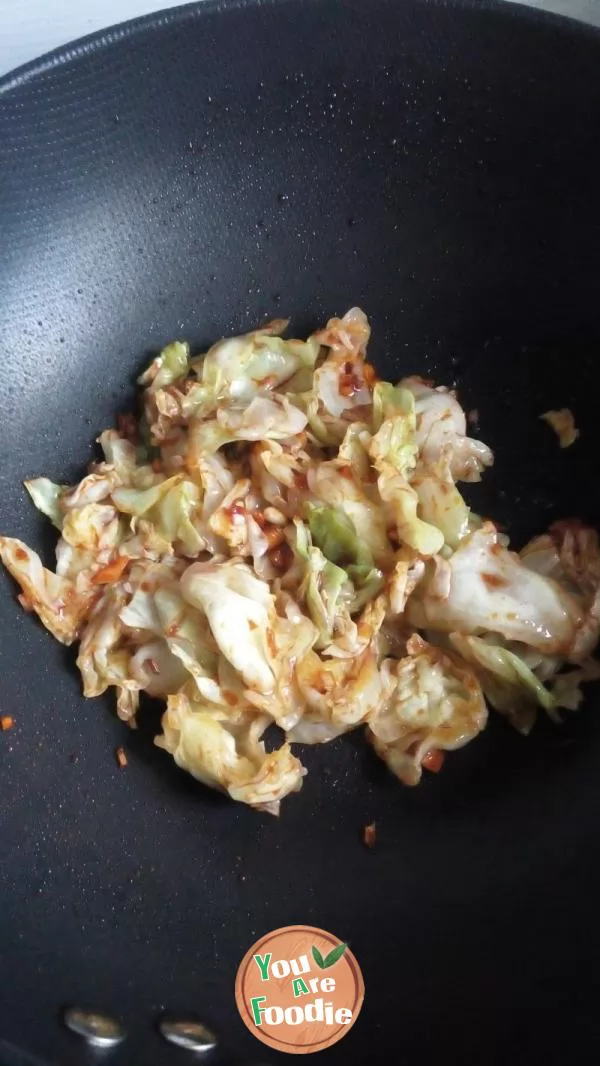 New version of hand shredded cabbage