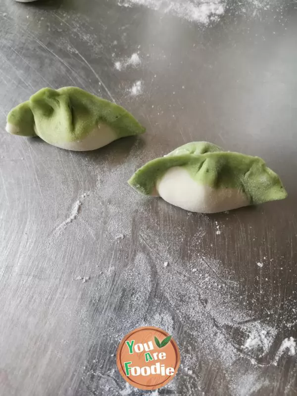 Jadeite white jade dumplings