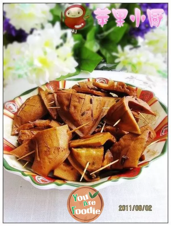 Stewed-toothpick-and-dried-tofu