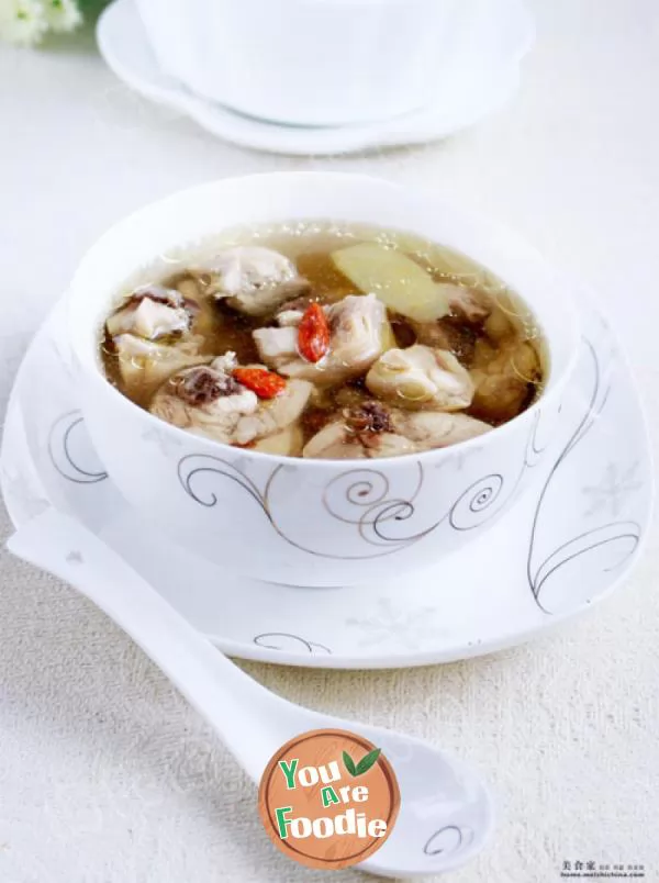 Steamed-chicken-with-Amomum-villosum