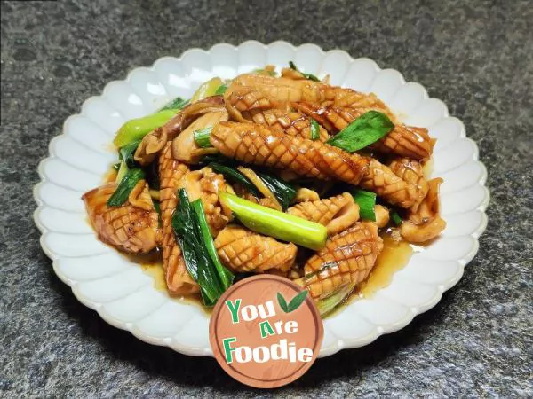 Stir-fried-Dried-Squid