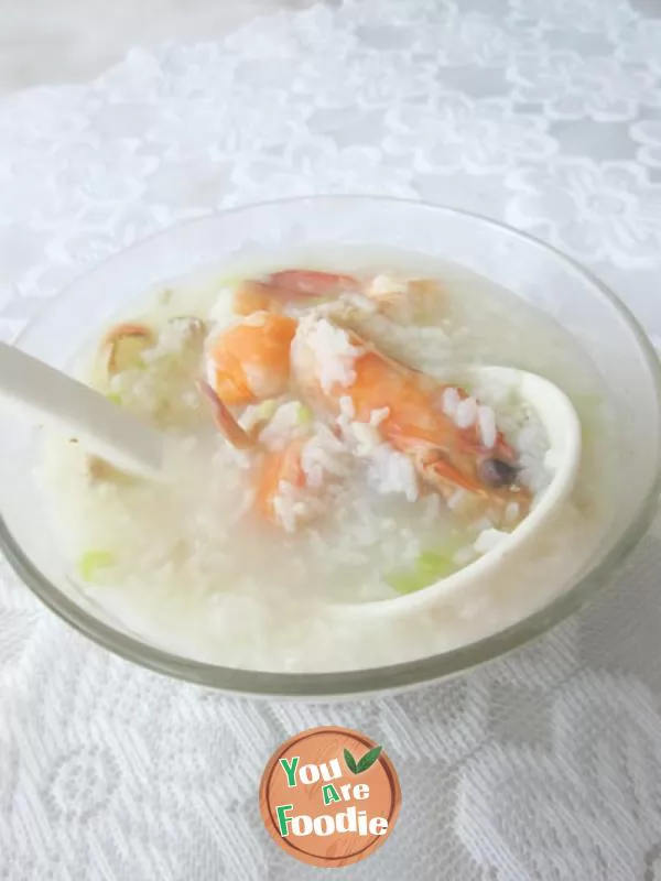 Chaozhou shrimp porridge