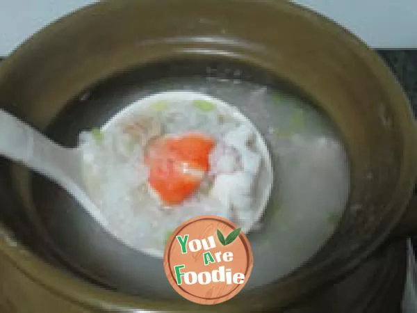 Chaozhou shrimp porridge