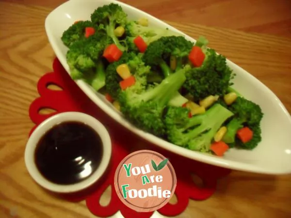 Broccoli in oyster sauce