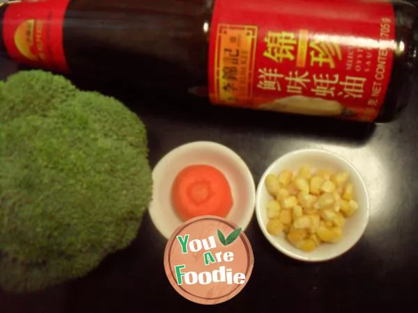 Broccoli in oyster sauce