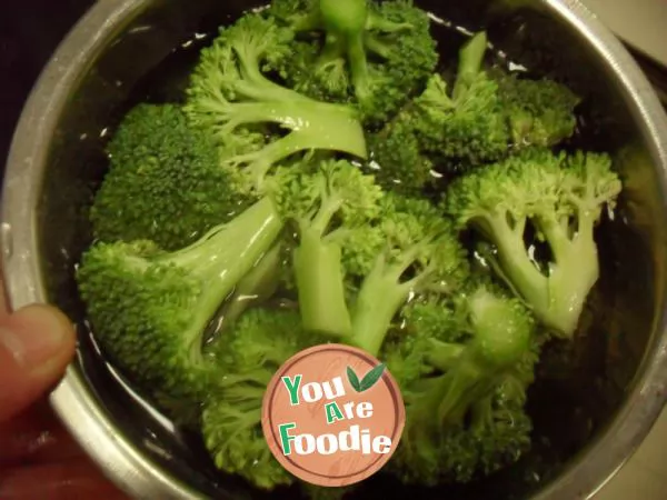 Broccoli in oyster sauce