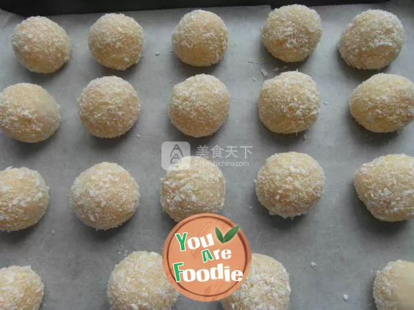 Coconut ball (butter free version)