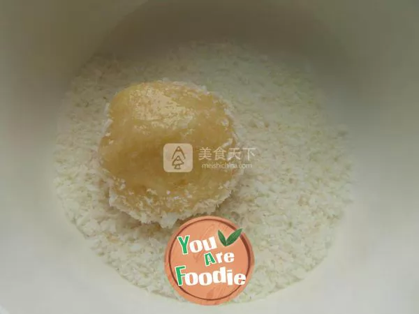 Coconut ball (butter free version)