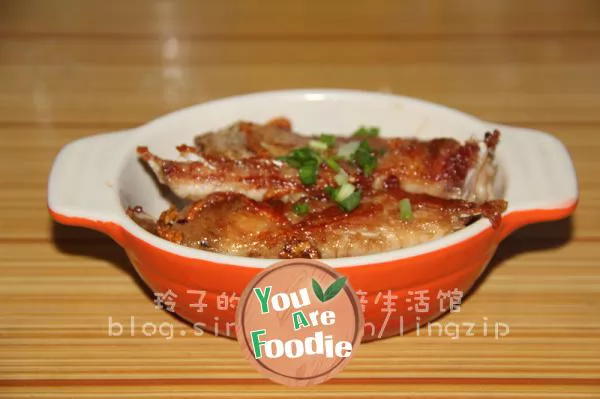 Golden Flavor -- fried fish brisket