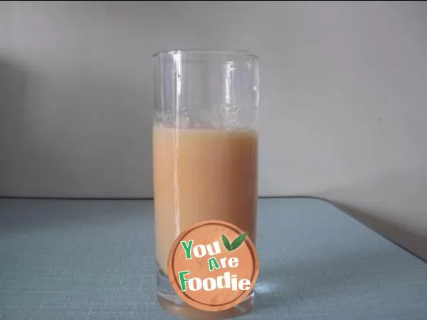 Coconut milk papaya juice