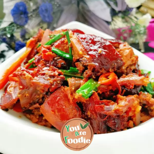 Stir-fried-roast-duck