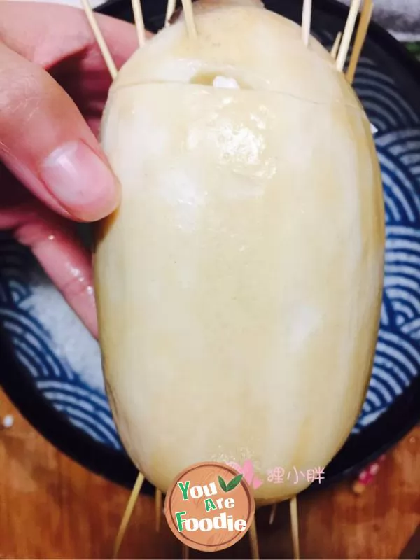 Steamed Lotus Root Stuffed with Glutinous Rice